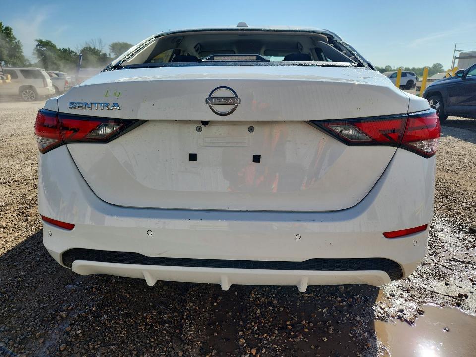 2025 Nissan Sentra VIN 3N1AB8CV6SY386181 COPART salvage auction — ROOF, Fl - Certificate Of Title, sold $14,000 on 2026-07-22 (photo 6)