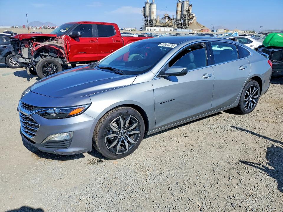 2025 Chevrolet Malibu VIN 1G1ZG5ST8SF109161 COPART salvage auction — MINOR DENT/SCRATCHES, Ca - Dis/Dlr/Exp Clean W/Salv Hist, sold $6,500 on 2026-07-31 (photo 1)