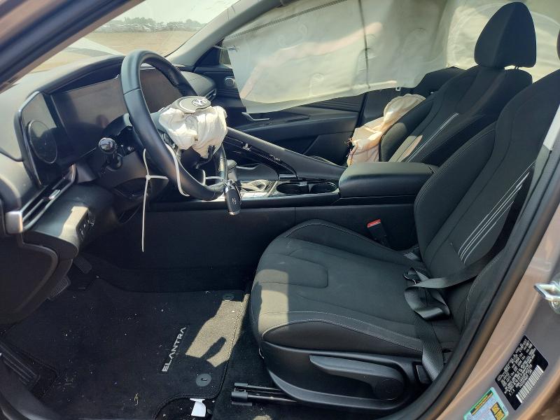 2023 Hyundai Elantra VIN KMHLS4AG2PU402708 COPART salvage auction — FRONT END, Salvage Title, sold $1,400 on 2026-07-30 (photo 7)