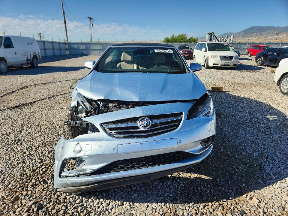 2017 Buick Cascada VIN W04WH3N58HG087751 COPART salvage auction — FRONT END, Ut - Salvage Certificate, sold $575 on 2026-08-21 (photo 5)