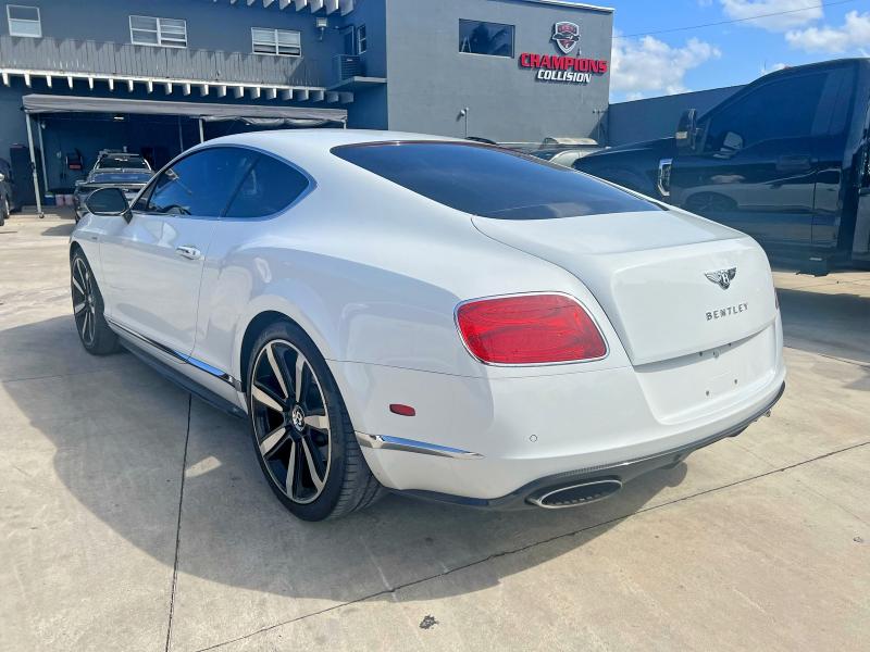 2014 Bentley Continental VIN SCBFC7ZA3EC091943 COPART salvage auction — WATER/FLOOD, Fl - Cert Of Ttl-Rebuilt&Slvg Rbld (P), sold $21,900 on 2026-07-27 (photo 3)