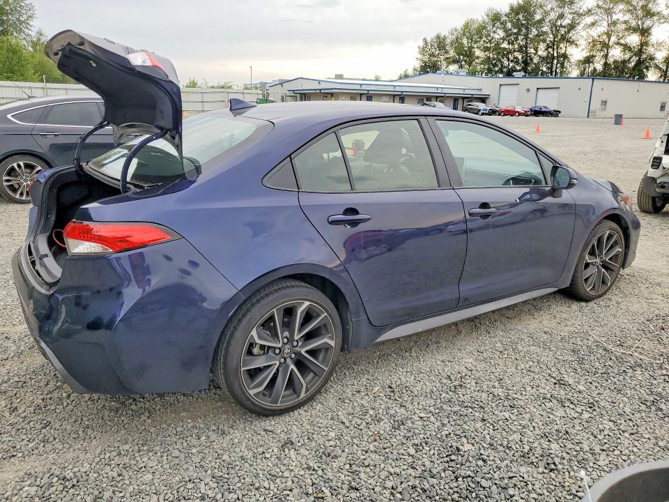 2020 Toyota Corolla VIN JTDM4RCE1LJ013825 COPART salvage auction — REAR END, Wa - Bill Of Sale, sold $950 on 2026-07-27 (photo 3)