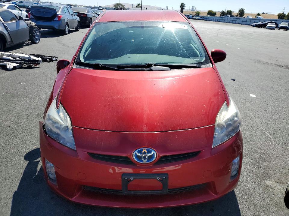 2010 Toyota Prius VIN JTDKN3DU8A0100924 COPART salvage auction — FRONT END, Ca - Salvage Certificate, sold $1,100 on 2026-07-27 (photo 5)