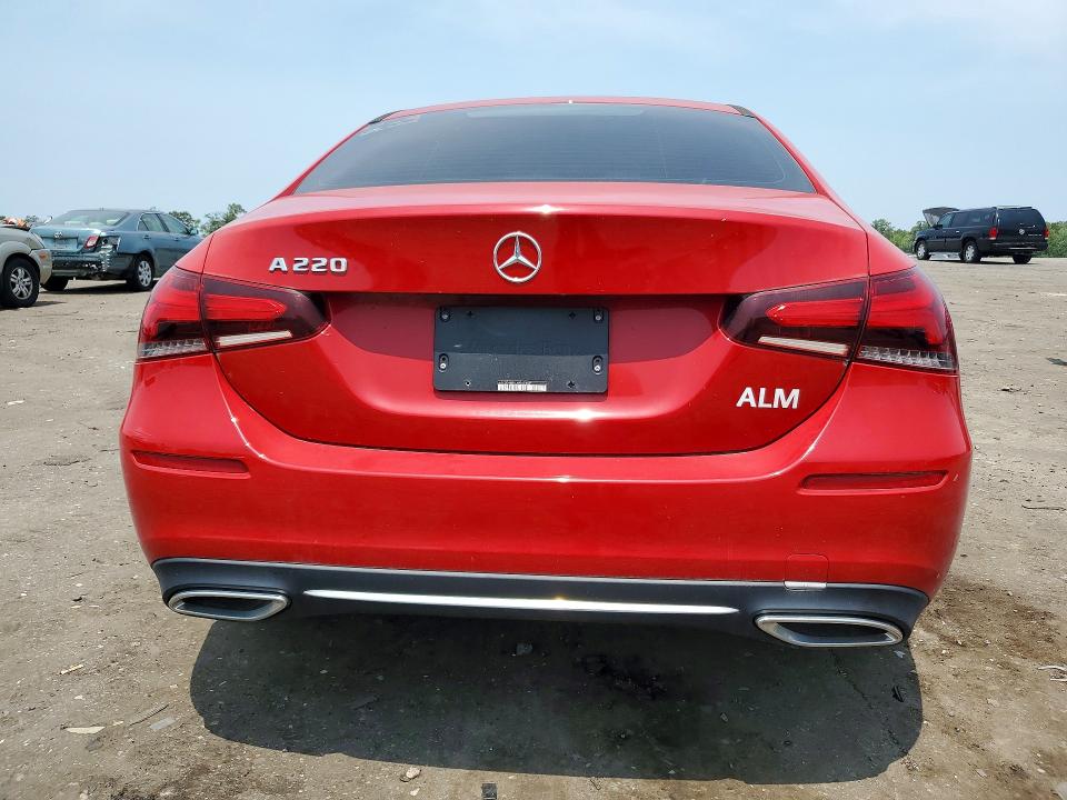 2020 Mercedes-benz A-klasse VIN W1K3G4EB1LW047409 COPART salvage auction — FRONT END, Ga - Certificate Of Title, sold $7,900 on 2026-07-29 (photo 6)