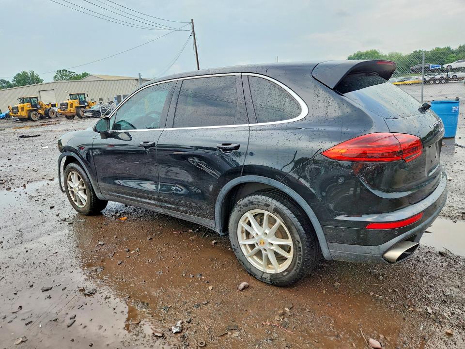 2016 Porsche Cayenne VIN WP1AA2A20GLA09477 COPART salvage auction — FRONT END, Pa - Certificate Of Salvage, sold $5,800 on 2026-08-05 (photo 2)