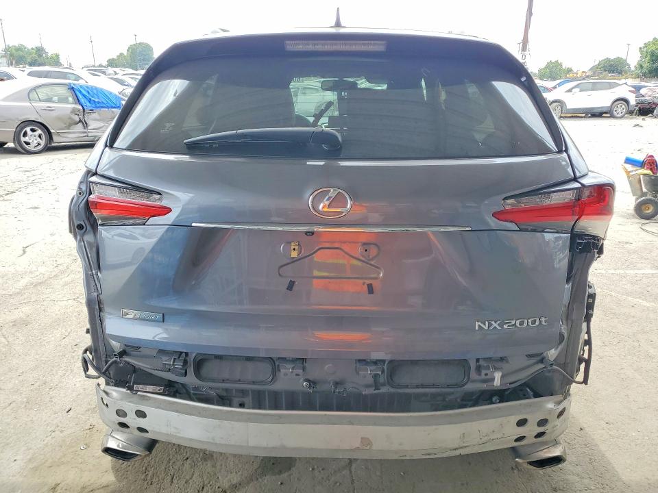 2015 Lexus Nx VIN JTJYARBZ7F2018022 COPART salvage auction — REAR END, Ca - Salvage Certificate, sold $7,200 on 2026-08-27 (photo 6)