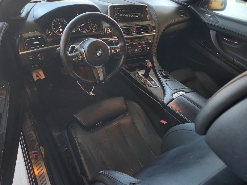 2015 BMW 6er VIN WBALY1C51FDZ73552 COPART salvage auction — HAIL, Ne - Cert Of Title-Salvage, sold $4,000 on 2026-07-28 (photo 8)
