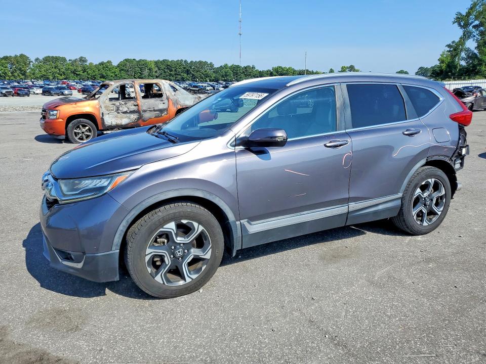 2019 Honda Cr-v VIN 7FARW1H92KE005272 COPART salvage auction — REAR END, Nc - Salvage Certificate Of Title, sold $6,700 on 2026-07-28 (photo 1)