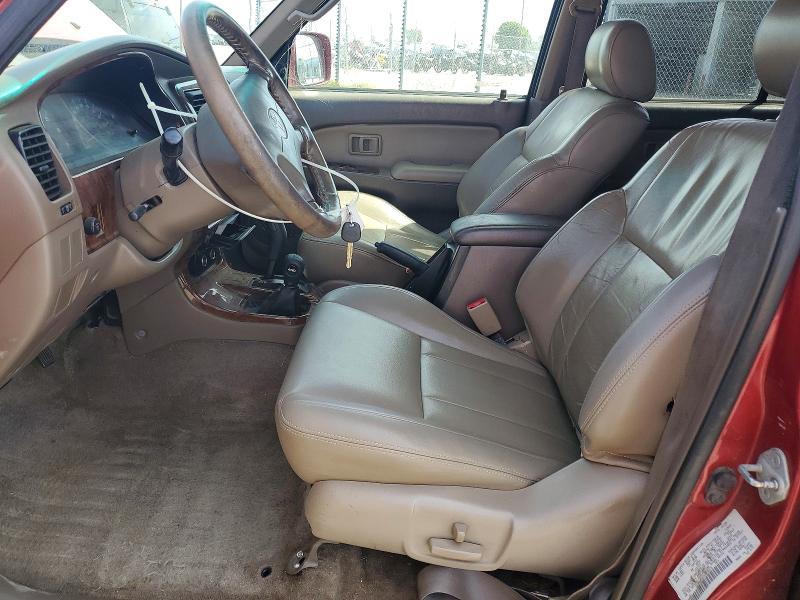 1999 Toyota 4runner VIN JT3HN87R0X0208515 COPART salvage auction — FRONT END, Ca - Salvage Certificate, sold $2,300 on 2026-07-13 (photo 7)