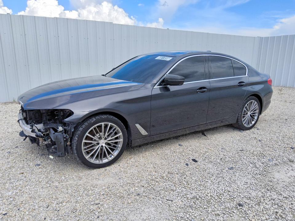 2020 BMW 5 series VIN WBAJR3C00LCE55117 COPART salvage auction — ALL OVER, Fl - Certificate Of Title, sold $14,200 on 2026-07-30 (photo 1)