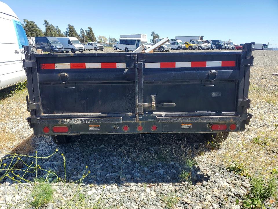 2021 Load trail Dump trailer VIN 4ZEDT1420M1212063 COPART salvage auction — SIDE, CA - SALVAGE CERTIFICATE, sold $2,800 on 2026-09-17 (photo 6)