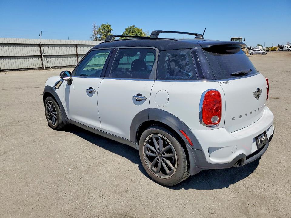 2014 Mini Cooper VIN WMWZC3C55EWT00030 COPART salvage auction — SIDE, Ca - Salvage Certificate, sold $1,750 on 2026-08-21 (photo 2)