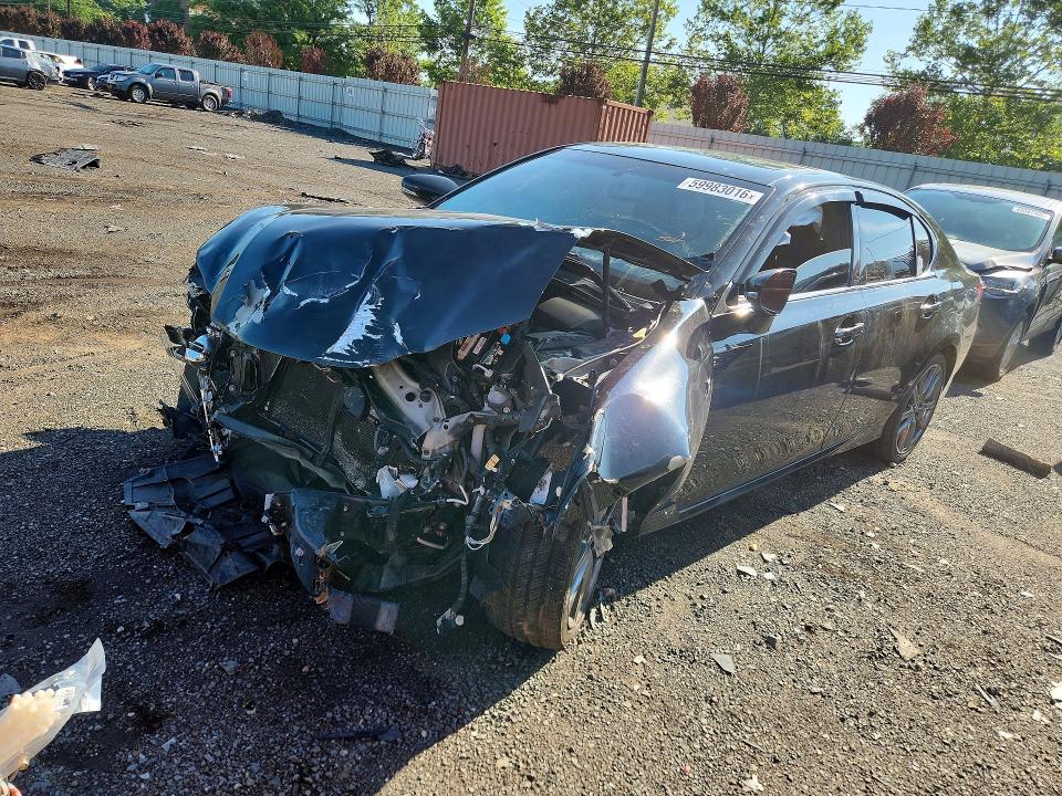 2015 Lexus Gs VIN JTHCE1BL9FA007493 COPART salvage auction — FRONT END, Ct - Certificate Of Title, sold $575 on 2026-07-21 (photo 1)