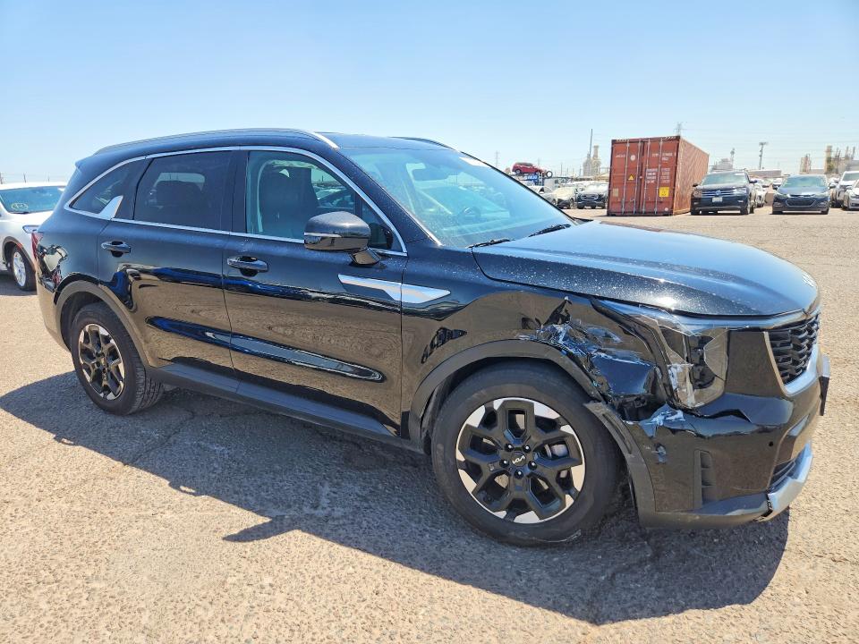 2024 Kia Sorento VIN 5XYRL4JC1RG290562 COPART salvage auction — FRONT END, CA - CERTIFICATE OF TITLE, sold $8,700 on 2026-07-15 (photo 4)