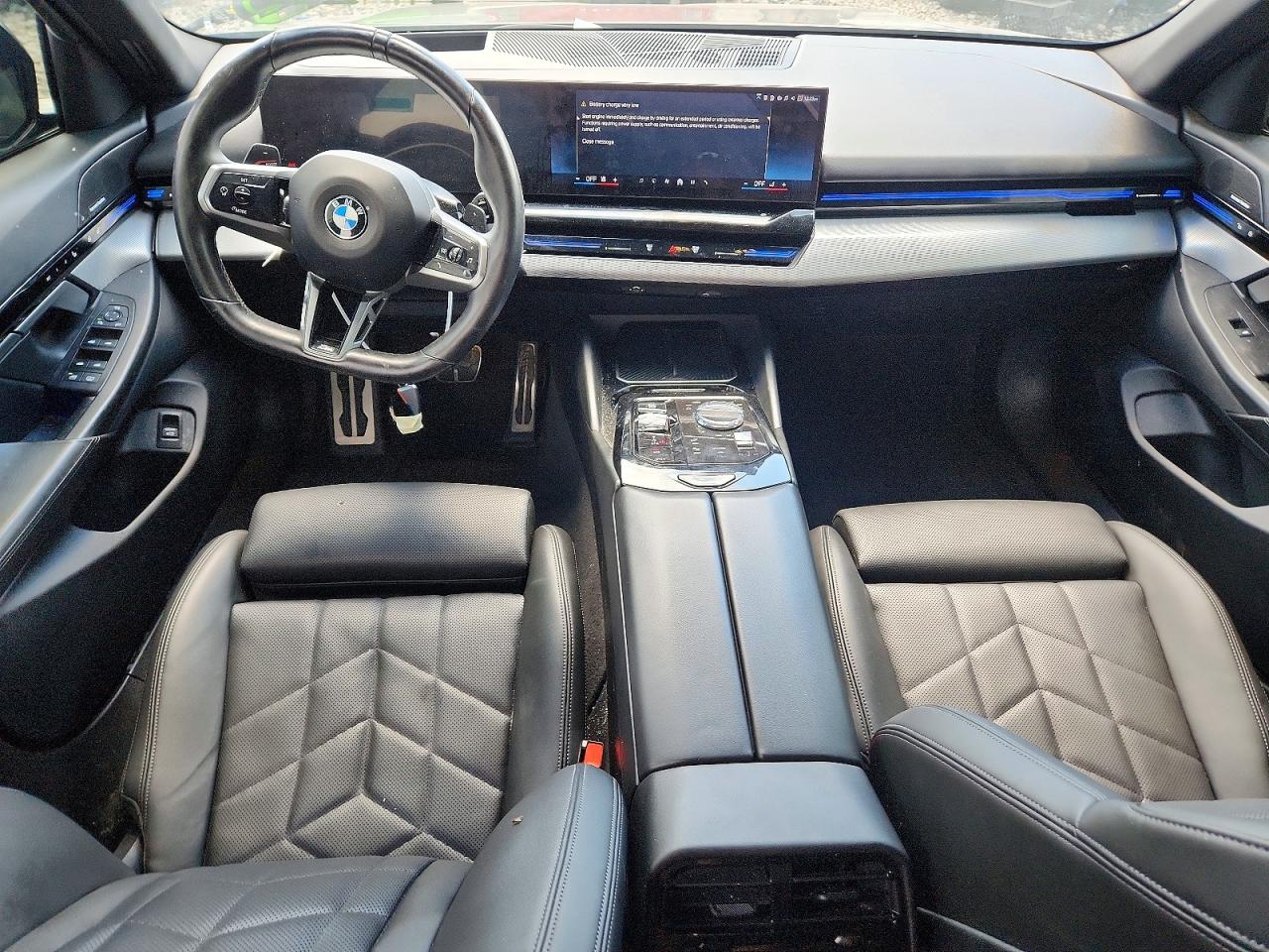 2024 BMW 5 Series VIN WBA53FJ09RCT07531 COPART salvage auction — Front End, NJ - CERT OF TITLE-SALVAGE, sold $26,750 on 2026-08-19 (photo 8)