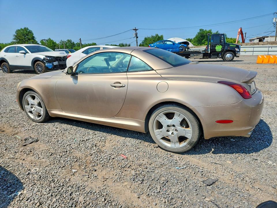 2003 Lexus Sc 430 VIN JTHFN48Y330036457 COPART salvage auction — MINOR DENT/SCRATCHES, In - Cert Of Title - Rebuilt Vehicl, sold $1,250 on 2026-07-16 (photo 2)