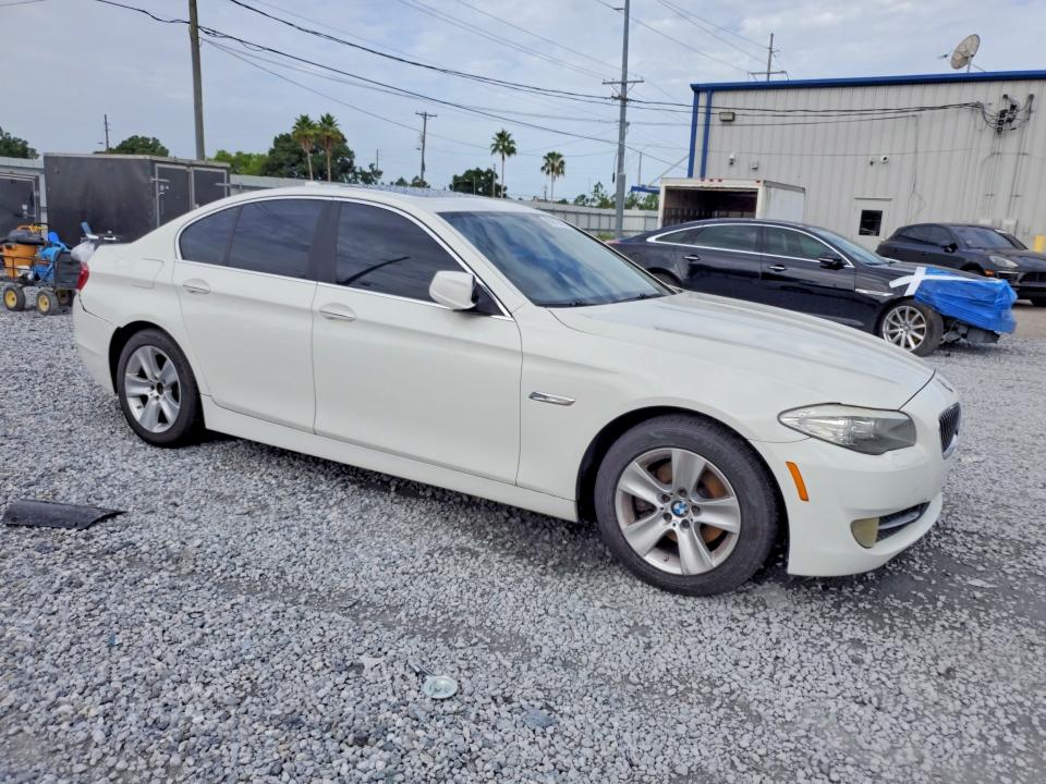 2011 BMW 5 series VIN WBAFR1C54BC749394 COPART salvage auction — REAR END, Fl - Certificate Of Title, sold $1,600 on 2026-07-17 (photo 4)