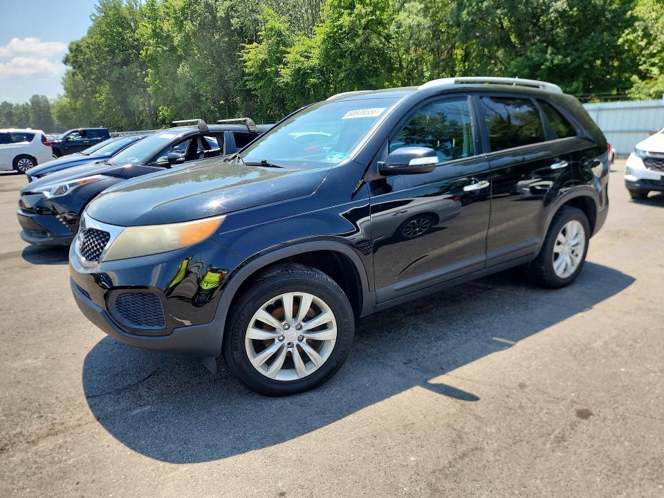2011 Kia Sorento VIN 5XYKT4A29BG174783 COPART salvage auction — MINOR DENT/SCRATCHES, Nj - Certificate Of Title, sold $1,050 on 2026-07-30 (photo 1)