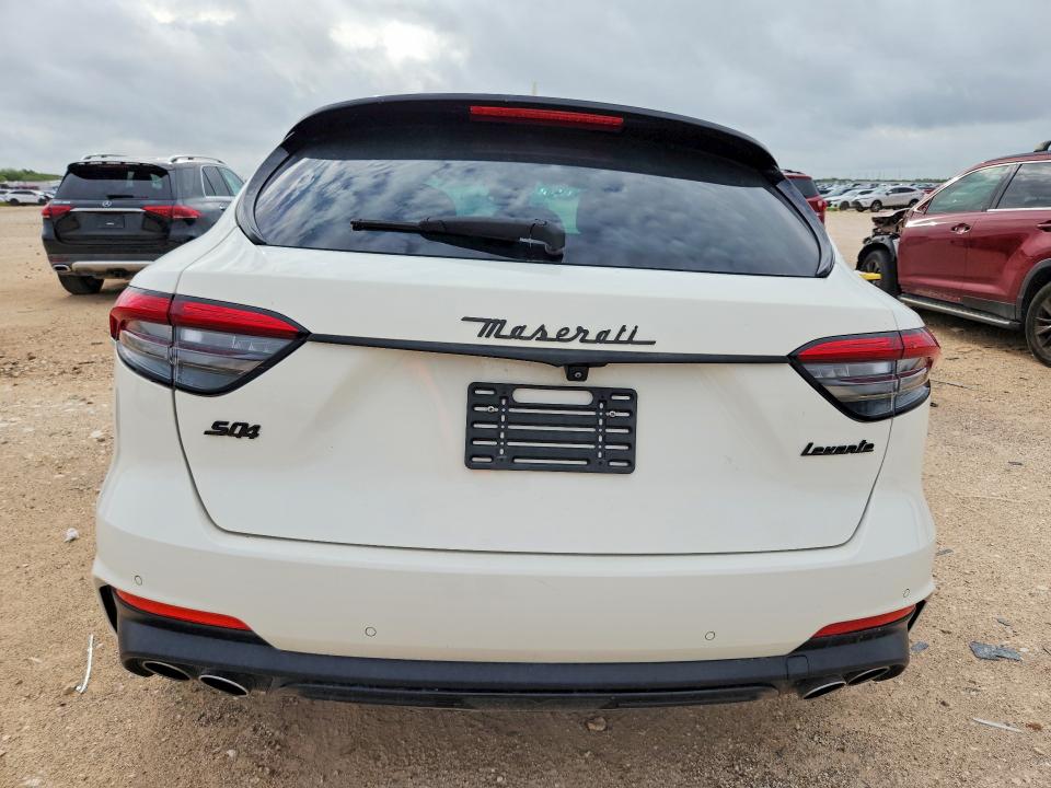 2021 Maserati Levante VIN ZN661YUAXMX359666 COPART salvage auction — FRONT END, Tx - Cert Of Title-Rebuilt Salvage (P), sold $6,200 on 2026-08-20 (photo 6)