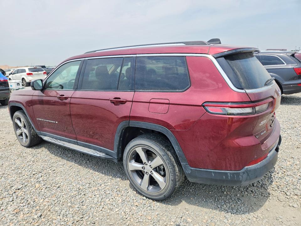 2022 Jeep Cherokee VIN 1C4RJKBG4N8550482 COPART salvage auction — HAIL, Co - Certificate Of Title, sold $10,000 on 2026-07-28 (photo 2)