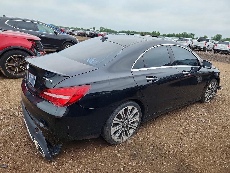 2018 Mercedes-benz VIN WDDSJ4GB2JN520425 COPART salvage auction — REAR END, Il - Certificate Of Title (P), sold $4,800 on 2026-08-05 (photo 3)
