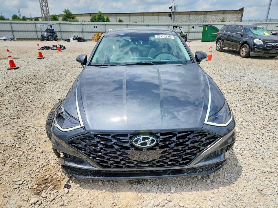 2022 Hyundai Sonata VIN KMHL34J23NA230429 COPART salvage auction — FRONT END, OH - CERT OF TITLE-SALVAGE, sold $4,300 on 2026-07-28 (photo 5)