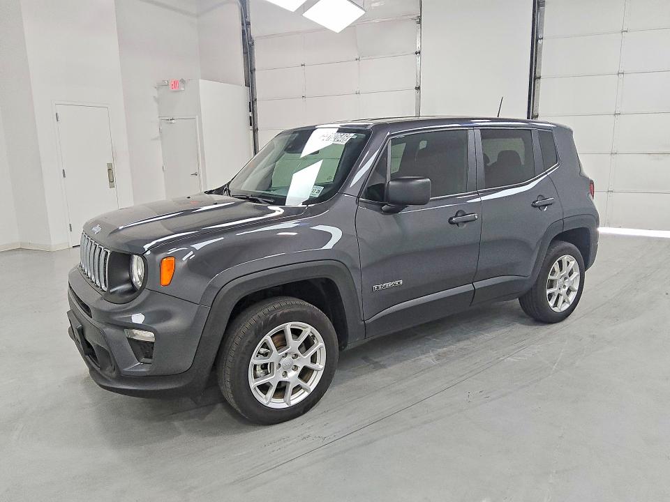 2023 Jeep Renegade VIN ZACNJDB12PPP14472 COPART salvage auction — NORMAL WEAR, WV - CERTIFICATE OF TITLE, sold $6,300 on 2026-07-21 (photo 1)