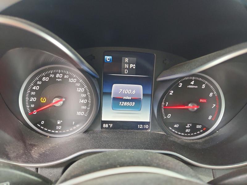 2017 Mercedes-benz C-klasse VIN WDDWJ4JB3HF392677 COPART salvage auction — MINOR DENT/SCRATCHES, Salvage Title, sold $3,100 on 2026-08-12 (photo 9)