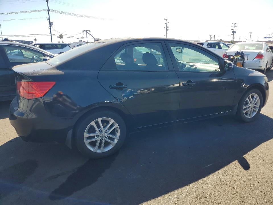 2012 Kia Forte VIN KNAFU4A2XC5615875 COPART salvage auction — REAR END, Ca - Salvage Certificate, sold $450 on 2026-07-29 (photo 3)