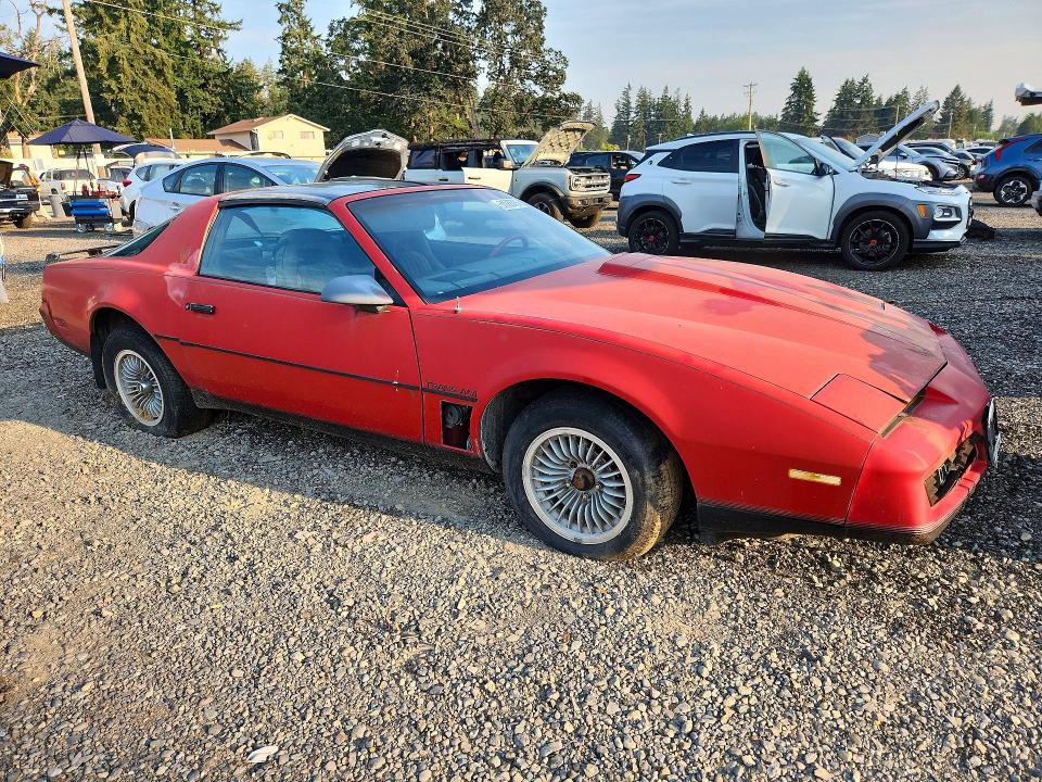 1982 Pontiac Firebird VIN 1G2AW8779CL558084 COPART salvage auction — MINOR DENT/SCRATCHES, Wa - Vehicle Cert Of Ownership-Titl, sold $125 on 2026-07-24 (photo 4)