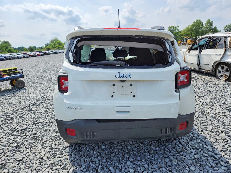2023 Jeep Renegade VIN ZACNJDB17PPP14998 COPART salvage auction — ROLLOVER, OH - CERT OF TITLE-SALVAGE, sold $1,400 on 2026-08-10 (photo 6)