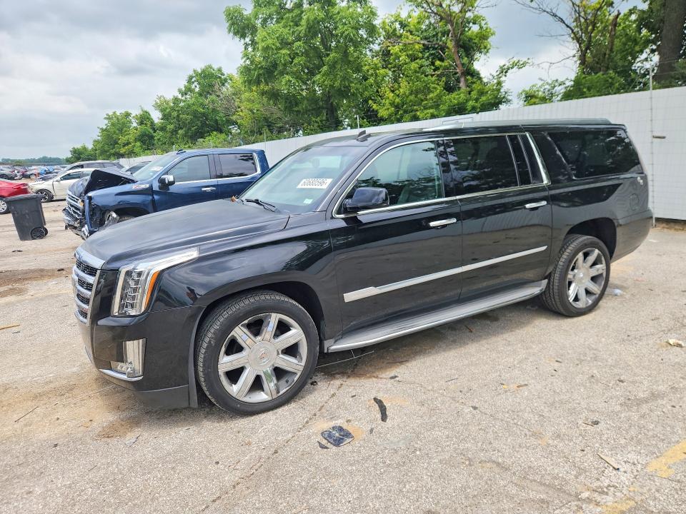 2021 Cadillac Escalade VIN 1GYS3HKJ0FR250700 COPART salvage auction — REAR END, Mo - Salvage Certificate Of Title, sold $10,400 on 2026-08-25 (photo 1)