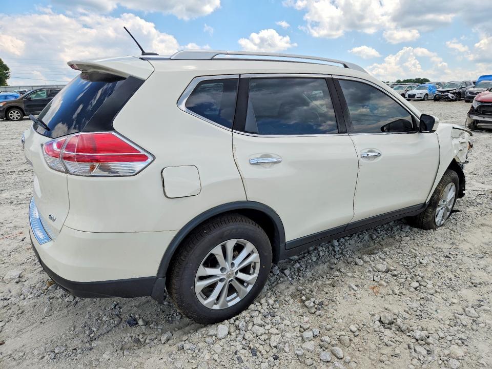 2016 Nissan Rogue VIN JN8AT2MT7GW005526 COPART salvage auction — FRONT END, GA - CERT OF TITLE-SALVAGE, sold $275 on 2026-07-29 (photo 3)
