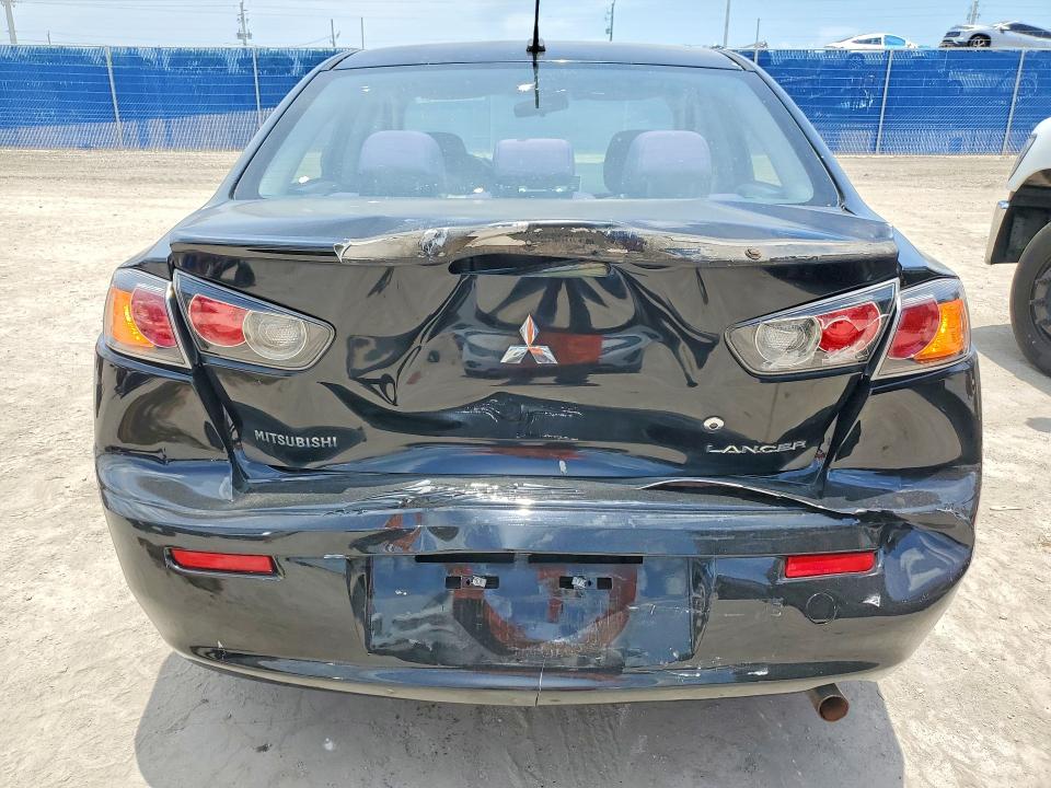 2011 Mitsubishi Lancer VIN JA32U2FU0BU040964 COPART salvage auction — REAR END, FL - CERT OF TITLE SLVG REBUILDABLE, sold $475 on 2026-07-15 (photo 6)