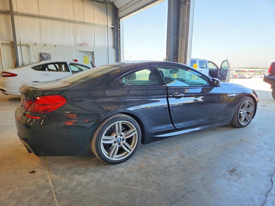 2015 BMW 6er VIN WBALY1C51FDZ73552 COPART salvage auction — HAIL, Ne - Cert Of Title-Salvage, sold $4,000 on 2026-07-28 (photo 3)