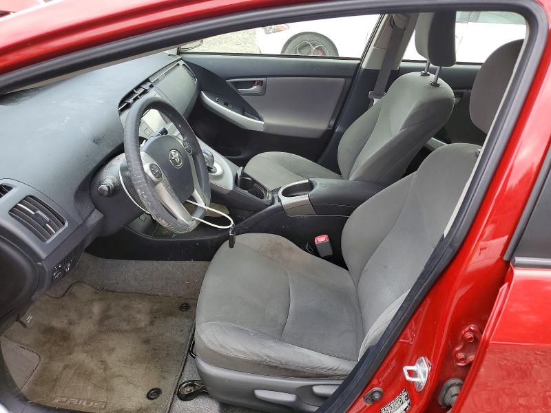 2012 Toyota Prius VIN JTDKN3DU5C5437332 COPART salvage auction — SIDE, WA - BILL OF SALE, sold $60 on 2026-07-27 (photo 7)
