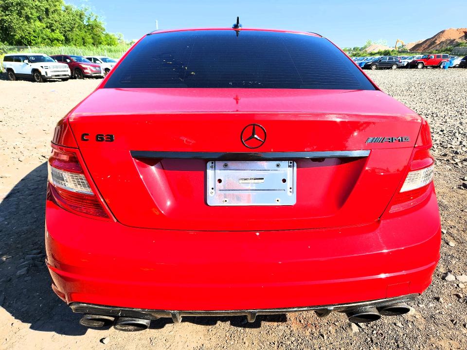 2009 Mercedes-benz C class VIN WDDGF77X39F246811 COPART salvage auction — SIDE, NY - MV-907A SALVAGE CERTIFICATE, sold $10,100 on 2026-08-13 (photo 6)