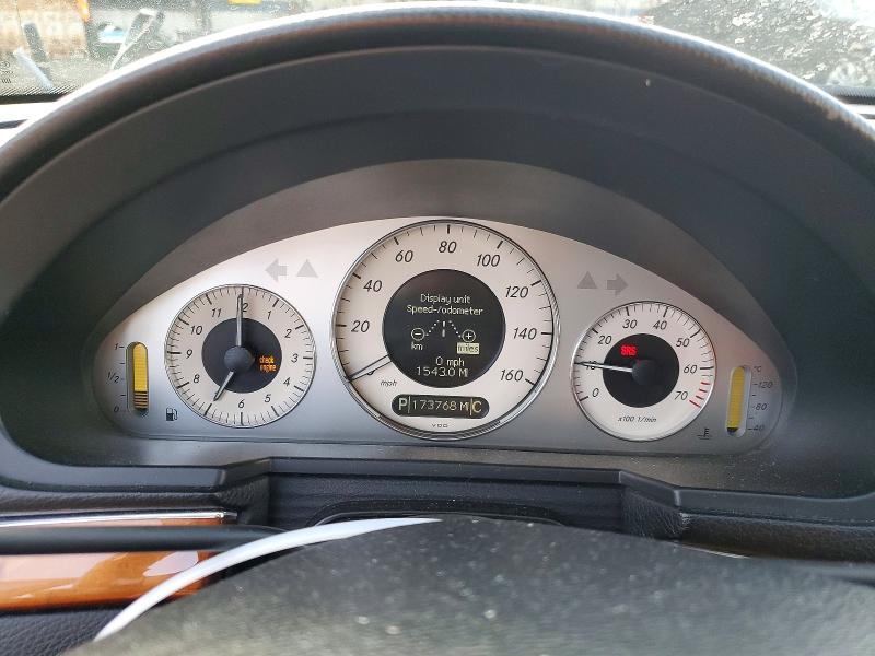 2007 Mercedes-benz E-klasse VIN WDBUF56X87B179869 COPART salvage auction — SIDE, Ca - Salvage Certificate, sold $475 on 2026-08-13 (photo 9)