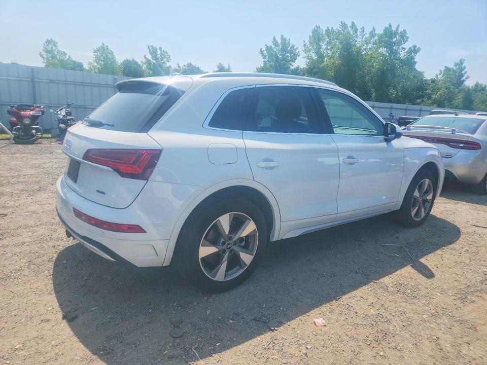 2023 Audi Q5 VIN WA1ABAFY9P2081039 COPART salvage auction — WATER/FLOOD, Ma - Cert Of Title-Salvage, sold $12,700 on 2026-07-22 (photo 3)
