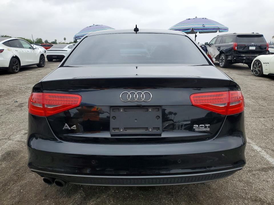 2015 Audi A4 VIN WAUFFAFL6FN045596 COPART salvage auction — MINOR DENT/SCRATCHES, Ca - Dis/Dlr/Exp Only Clean Title, sold $1,700 on 2026-07-10 (photo 6)