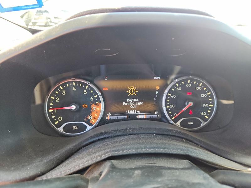 2016 Jeep Renegade VIN ZACCJBDT2GPE12757 COPART salvage auction — MECHANICAL, TX - SALVAGE VEHICLE TITLE, sold $90 on 2026-07-28 (photo 9)