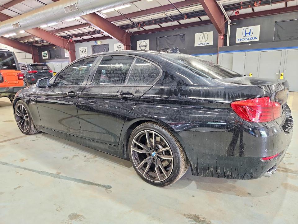 2014 BMW 5 series VIN WBAXA5C54ED689389 COPART salvage auction — MINOR DENT/SCRATCHES, CA - CERTIFICATE OF TITLE (P), sold $4,850 on 2026-07-30 (photo 2)