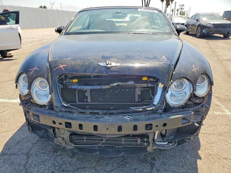 2007 Bentley Continental VIN SCBDR33W77C048809 COPART salvage auction — FRONT END, CA - SALVAGE CERTIFICATE, sold $7,800 on 2026-09-01 (photo 5)