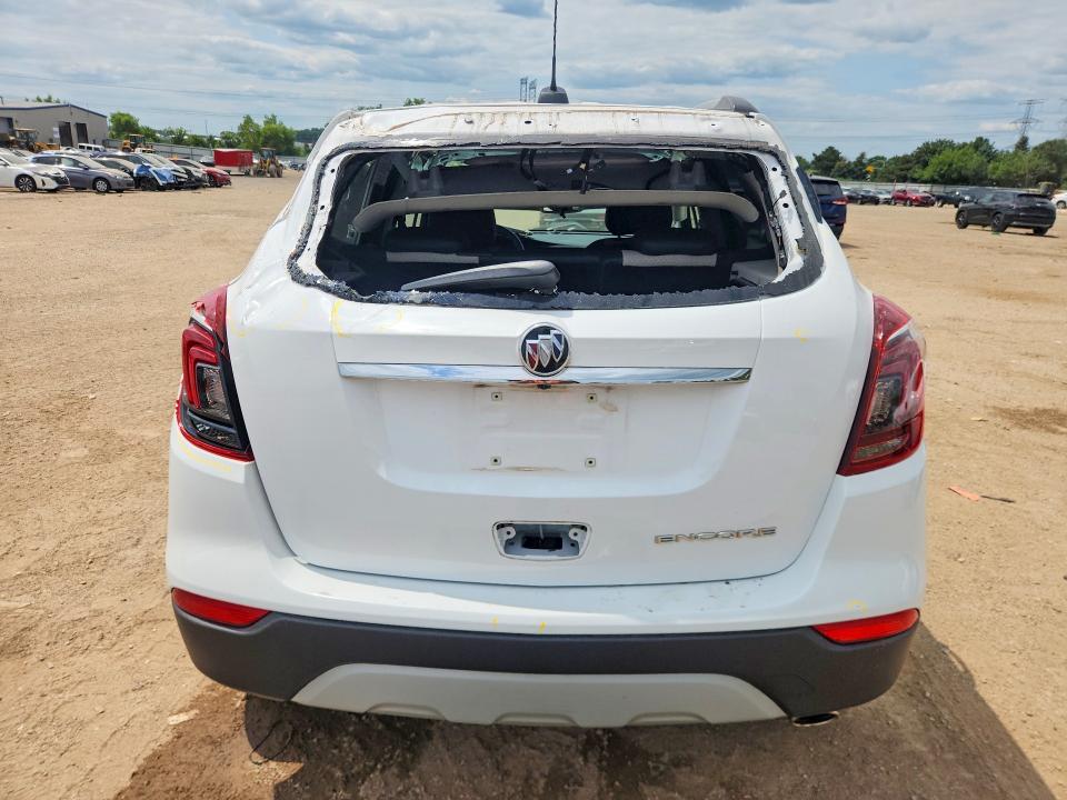 2021 Buick Encore VIN KL4CJASB4MB317833 COPART salvage auction — HAIL, Il - Salvage Certificate, sold $4,950 on 2026-09-15 (photo 6)