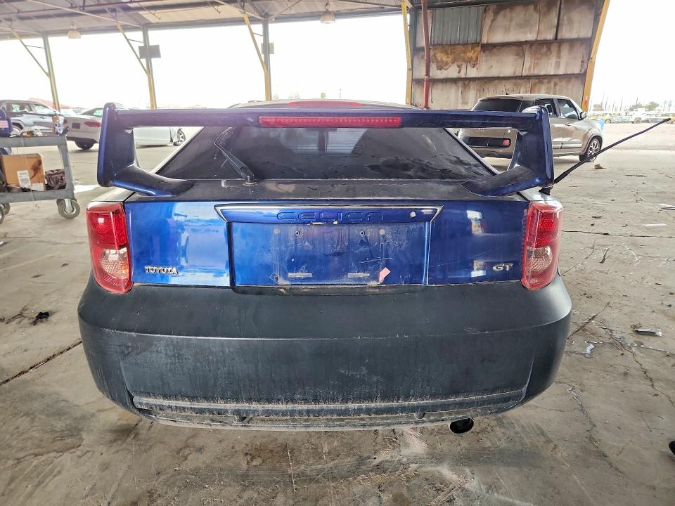 2004 Toyota Celica VIN JTDDR32TX40172770 COPART salvage auction — FRONT END, Az - Certificate Of Title, sold $500 on 2026-07-27 (photo 6)