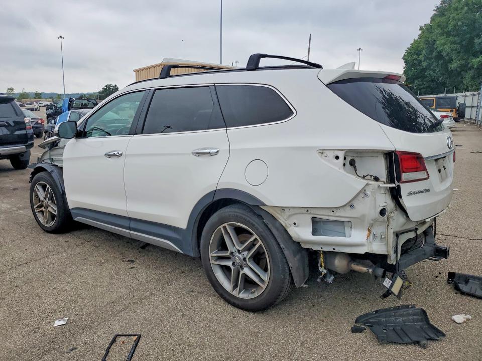 2017 Hyundai VIN KM8SRDHF5HU187718 COPART salvage auction — FRONT END, Oh - Cert Of Title-Salvage, sold $2,800 on 2026-07-15 (photo 2)