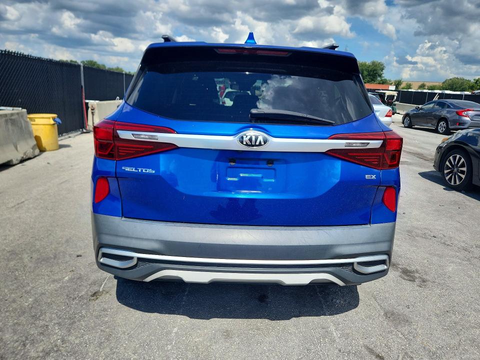 2021 Kia Seltos VIN KNDERCAA8M7088328 COPART salvage auction — MINOR DENT/SCRATCHES, FL - CERTIFICATE OF TITLE, sold $5,500 on 2026-07-14 (photo 6)