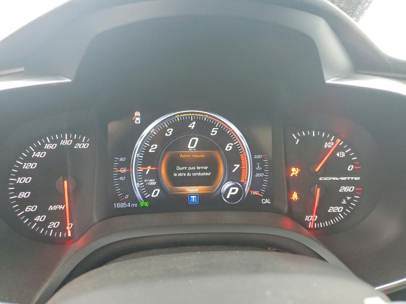 2019 Chevrolet Corvette VIN 1G1YY2D79K5120859 COPART salvage auction — SIDE, KY - BILL OF SALE/PART ONLY/NO TITL, sold $18,100 on 2026-07-27 (photo 9)