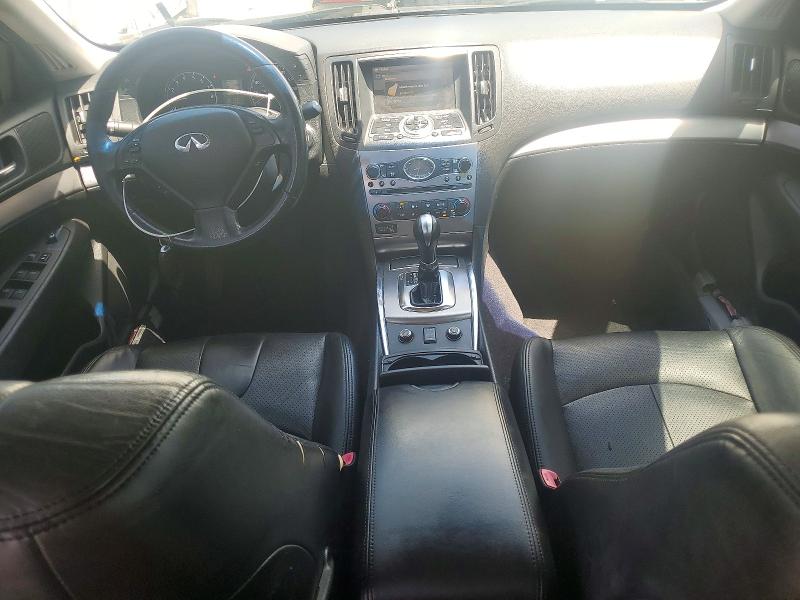 2011 Infiniti G25 VIN JN1DV6AR8BM650633 COPART salvage auction — WATER/FLOOD, OH - CERT OF TITLE-SALVAGE FLOOD, sold $375 on 2026-07-10 (photo 8)
