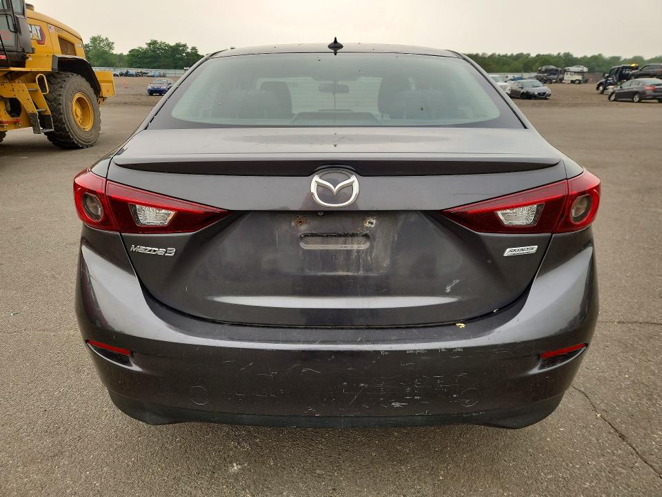 2014 Mazda 3 VIN JM1BM1V74E1182702 COPART salvage auction — REAR END, NY - MV-907A SALVAGE CERTIFICATE, sold $150 on 2026-07-22 (photo 6)
